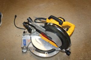 lot 251 image: DeWalt compound Miter saw