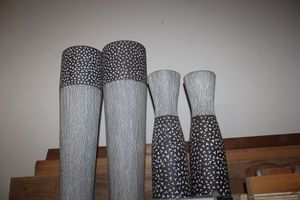 lot 297 image: Pier 1 Decorative vases