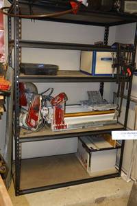 lot 206 image: Industrial shelving unit only - 2x4