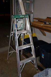 lot 282 image: Werner 4 ladder