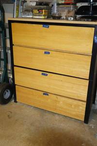 lot 270 image: Dresser by University Loft Co. (not the contents) - 36x18x39