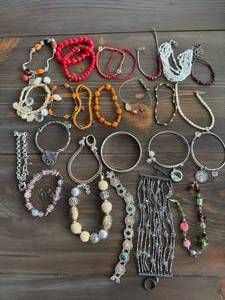 lot 315 image: Just added.... jewelry bracelet selection