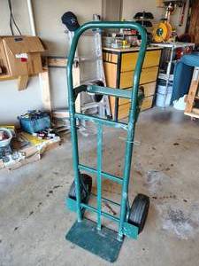 lot 332 image: Added last minute......green conversion dolly