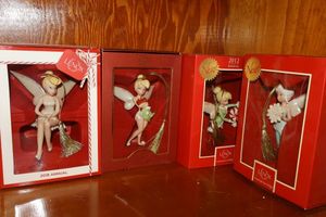 lot 36 image: Lenox Tinkerbell ornaments