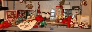 lot 44 image: Christmas ornaments and more