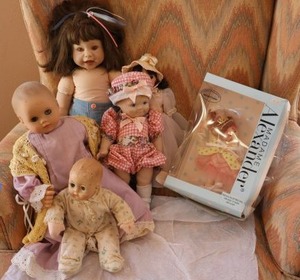 lot 70 image: Dolls M.A. Fancy Nancy, Pinkie and more as shown