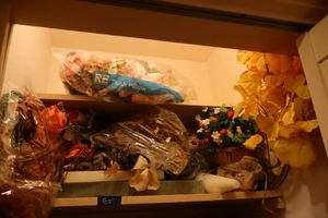 lot 85 image: Craft flowers and Styrofoam