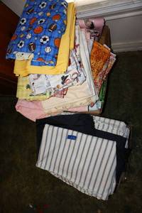 lot 171 image: Sewing and craft fabrics