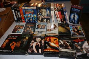 lot 224 image: VHS movies