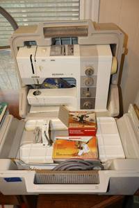 lot 1 image: Bernina sewing machine
