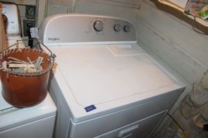 lot 201 image: Whirlpool gas dryer model WGD4950HW0
