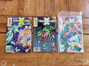 lot 14 image: Selection of vintage comics - Marvel - X-Terminators - 1980s
