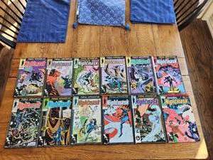 lot 20 image: Selection of vintage comics - Marvel - NightMask - 1980s