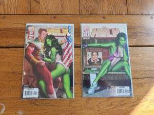 lot 70 image: Selection of vintage comics - Marvel - She Hulk
