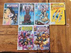 lot 77 image: Selection of vintage comics - Marvel - Wolverine