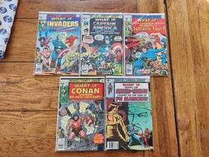 lot 85 image: Selection of vintage comics - Marvel - What If... - 1970s