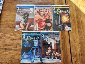 lot 101 image: Selection of vintage comics - Marvel - Elektra