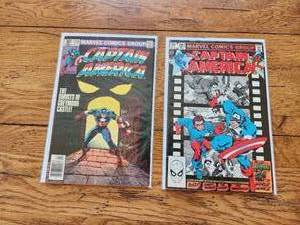 lot 116 image: Selection of vintage comics - Marvel - Captain America