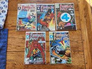 lot 119 image: Selection of vintage comics - Marvel - Fantastic 4 - 1980s
