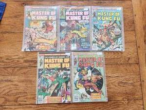 lot 94 image: Selection of vintage comic books - Marvel - Master Kung-Fu