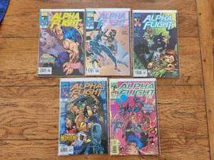 lot 142 image: Selection of vintage comics - Marvel - Alpha Flight