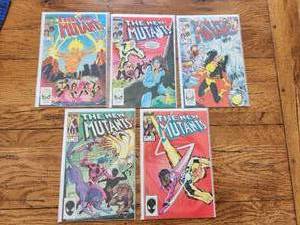 lot 137 image: Selection of vintage comics - Marvel - The New Mutants