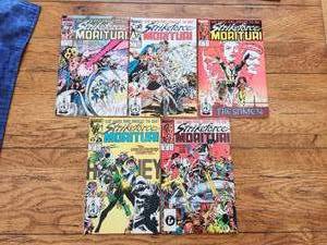 lot 122 image: Selection of vintage comics - Marvel - Strikeforce Morituri