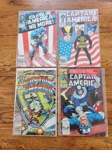 lot 112 image: Selection of vintage comics - Marvel - Captain America