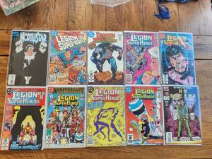 lot 175 image: Selection of vintage comics - Marvel & DC - Northstar, Legion of Super-Heroes, No Escape