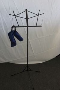 lot 14 image: Accent Sheet Music Stand with Carry Case