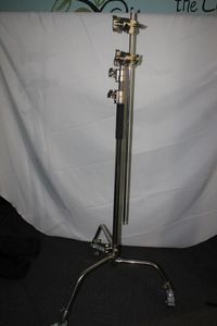 lot 30 image: Lighting Stand with Boom arm with castors