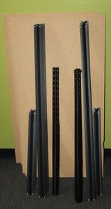 lot 32 image: Two Sets of Utility Shelves