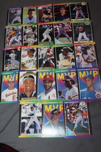 lot 35 image: Selection of 1989 Donruss Big Name Collectable Baseball Cards, Including George Brett, Bobby Bonilla and More, see Photos&nbsp