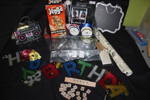 lot 62 image: Games, Chalk Board Sign, and more