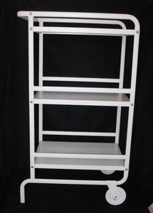 lot 132 image: Metal Rolling cart
