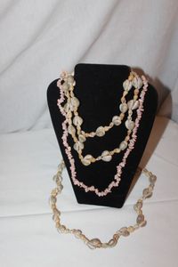 lot 156 image: Jewelry Several necklaces made from seashell&nbsp