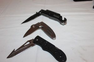 lot 184 image: Pocket Knives as Shown