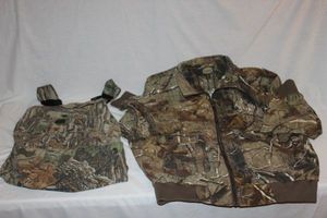 lot 219 image: Cammo Coat and Coveralls