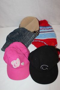 lot 244 image: Various Styles Childrens Hats