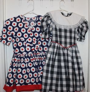 lot 262 image: Two Girls Dresses