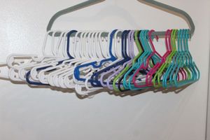 lot 282 image: Approximately 33 Childrens Clothing Hangers