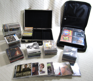 lot 595 image: Assorted music CDs mostly country western genre with some exceptions, generous quantity