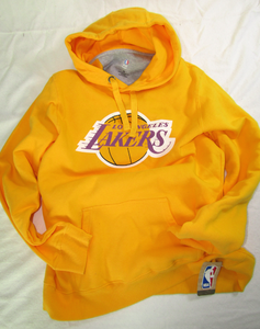 lot 622 image: Official NBA Kobe Bryant 14 Los Angeles Lakers hoodie size XL