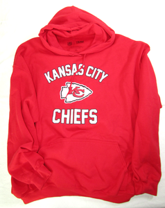 lot 623 image: Official NFL team apparel Kansas City Chiefs hoodie size 2XL