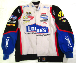 lot 628 image: Official licensed NASCAR JH Design racing jacket