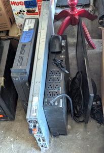 lot 532 image: NVR Multi Media Player, Dell HDD Storage Server Rack, Tripp-lite SmartPro UPS, Gateway Monitor, and Computer Mouse.
