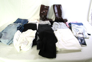 lot 698 image: Assorted ladies clothing as shown