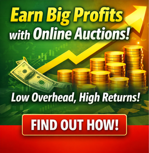lot 584A image: Make Money Be a Seller on Auction Spear - No Overhead, No Risk