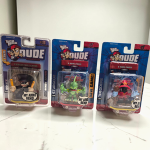 lot 30 image: Tech Deck Dude Evolution Figure Lot  Bruce, Sturgeon &amp Theodore