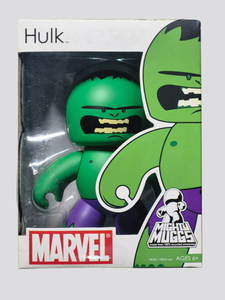 lot 57 image: Mighty Muggs Hulk Marvel Figure  Green Hulk Collectible Toy